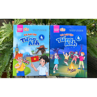  Sách - Vở bài tập Tiếng Anh 4   tập 1 + tập 2  