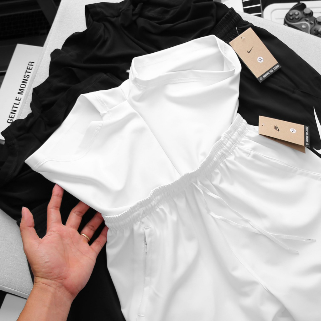 Quần Chạy Bộ NK Nam Chất Dù Gió Nhẹ Thoáng Mát 2 Lớp Màu Đơn Giản Form Á Bomb52