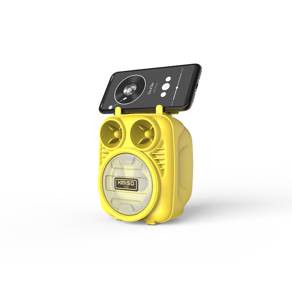 Loa Bluetooth mini KIMISO KMS-1182, âm thanh sống động- Hàng nhập khẩu chính hãng