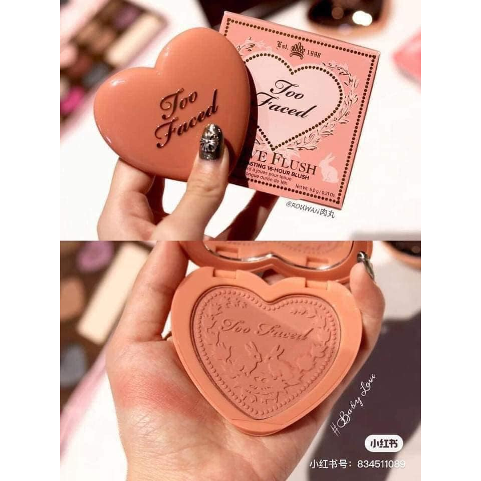 Phấn Má Hồng 𝐓𝐎𝐎 𝐅𝐀𝐂𝐄𝐃 baby love - love hangover