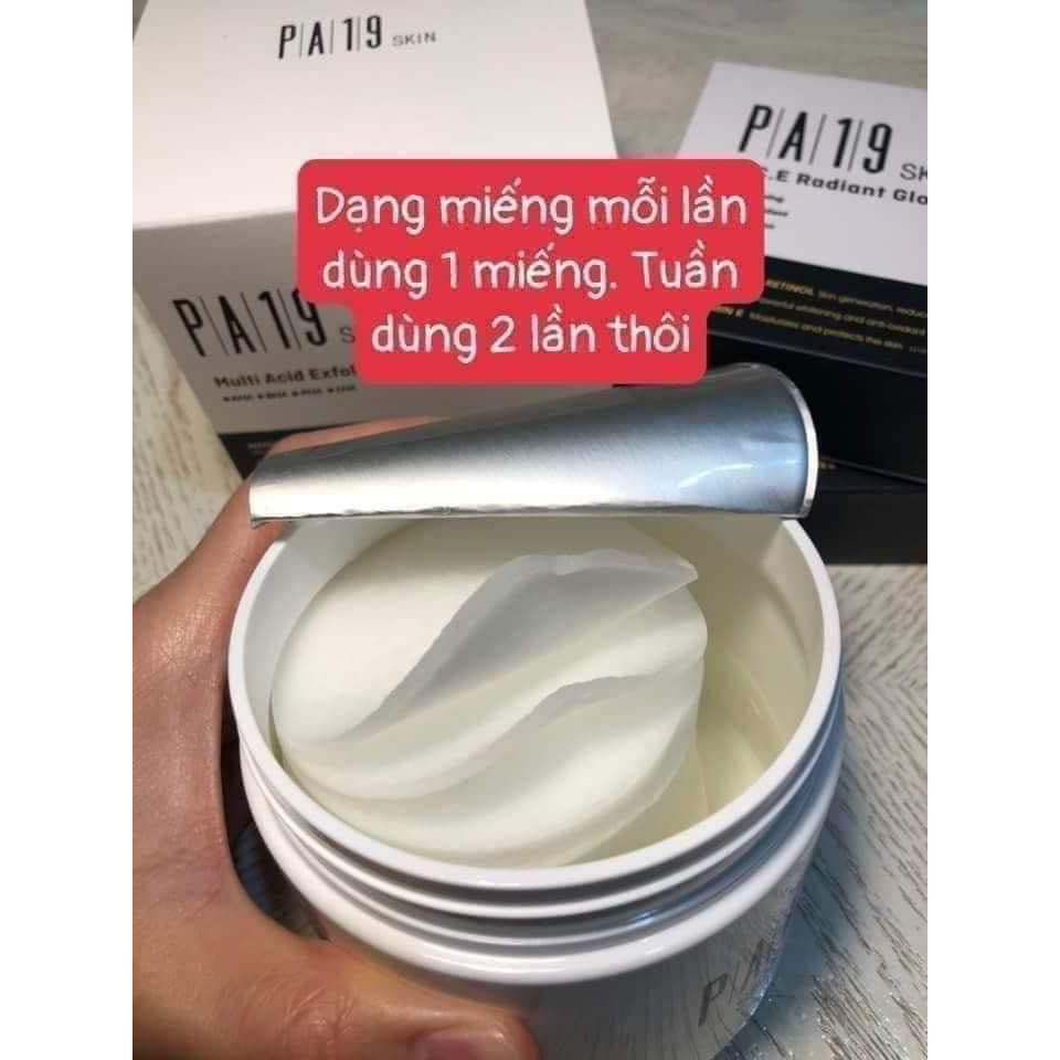 Toner Pad Tẩy Da Chết PA19 hộp 100m
