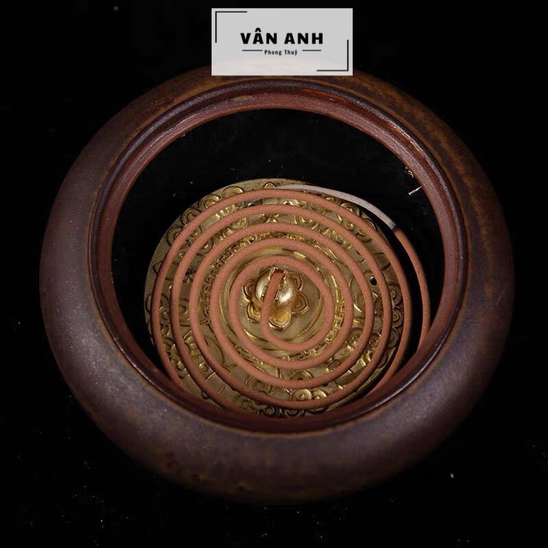 Nhang Trầm Hương Thảo, 1 hộp 48 vòng Nhang - Hương Thơm Đặc Biệt Tẩy Uế, Thanh Tịnh