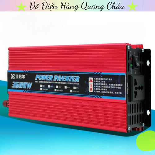 Bộ kích điện inverter 12V lên 220V CÔNG SUẤT 1200w
