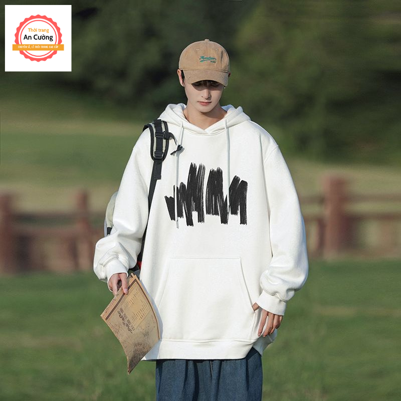 Áo khoác hoodie, áo hoodie nam nữ chất nỉ dày form rộng có mũ giá rẻ HOODIE26 - Thời trang An Cường