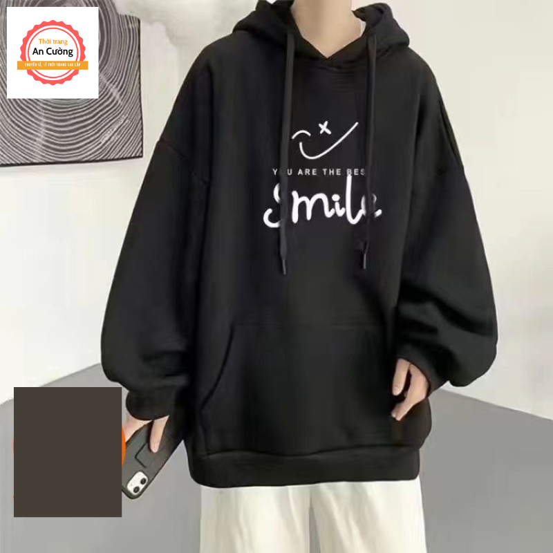 Áo khoác hoodie, áo hoodie nam nữ chất nỉ dày form rộng có mũ giá rẻ HOODIE26 - Thời trang An Cường
