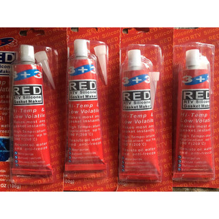 Keo dán doăng Silicone 3 + 3 đỏ chịu nhiệt
