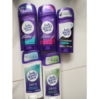 HÀNG TRẦY Xước - lăn khử mùi hôi cho nữ lady speed stick invisible dry power 65g