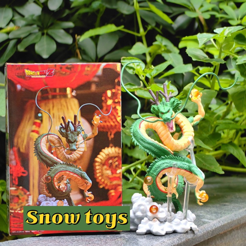 Mô hình Dragon ball - Mô hình rồng Shenron Shenlong Rồng thần trái đất - Full box - Cao 18cm - 7 Bảy viên ngọc rồng