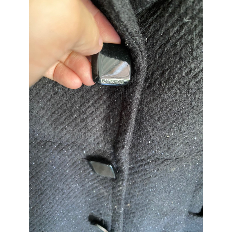 Khoác dạ tweed dáng dài hiệu xịn