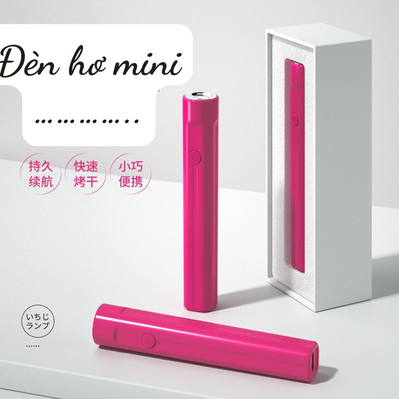 Đèn hơ mini -phụ kiện làm nail