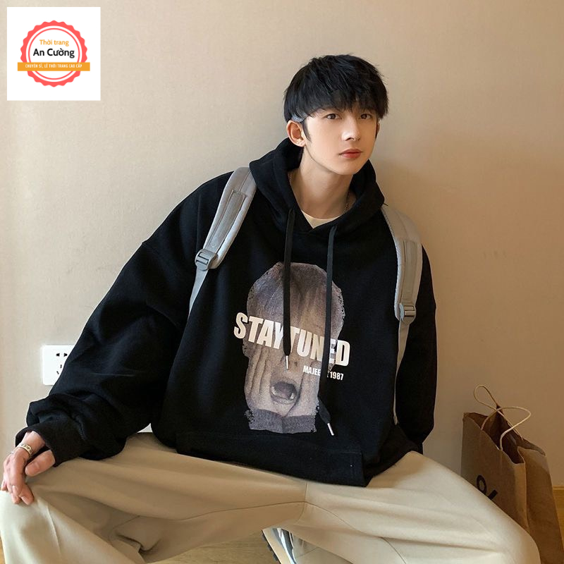 Áo khoác hoodie, áo hoodie nam nữ chất nỉ dày form rộng có mũ giá rẻ HOODIE29 - Thời trang An Cường