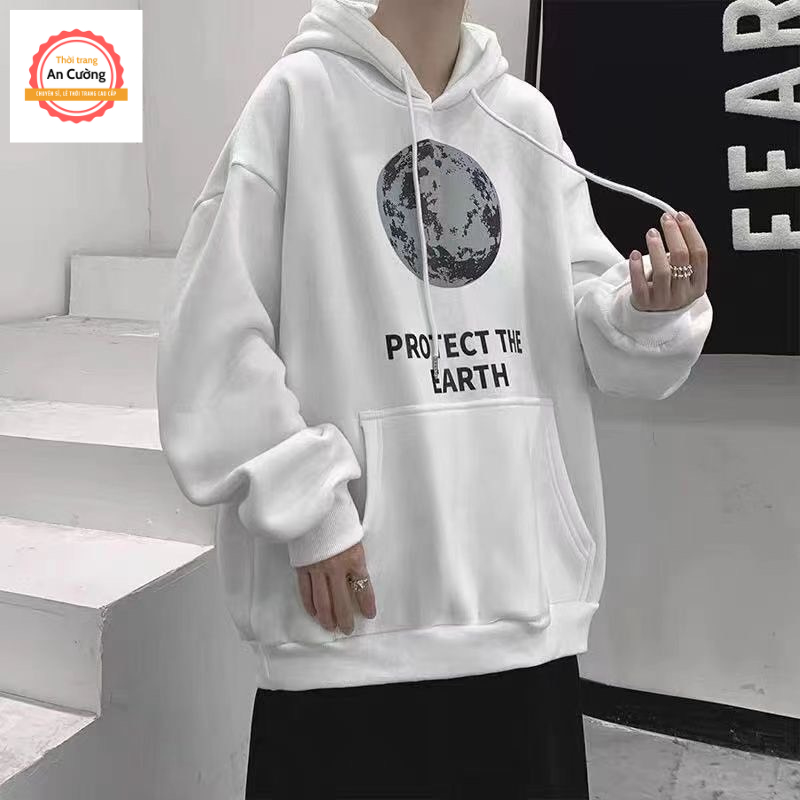 Áo khoác hoodie, áo hoodie nam nữ chất nỉ dày form rộng có mũ giá rẻ HOODIE29 - Thời trang An Cường