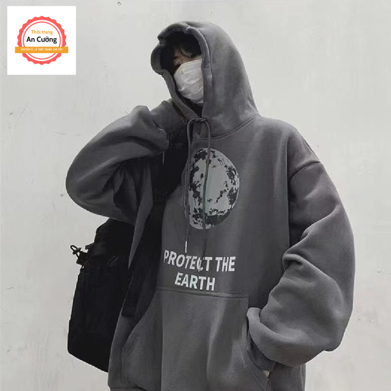 Áo khoác hoodie, áo hoodie nam nữ chất nỉ dày form rộng có mũ giá rẻ HOODIE29 - Thời trang An Cường
