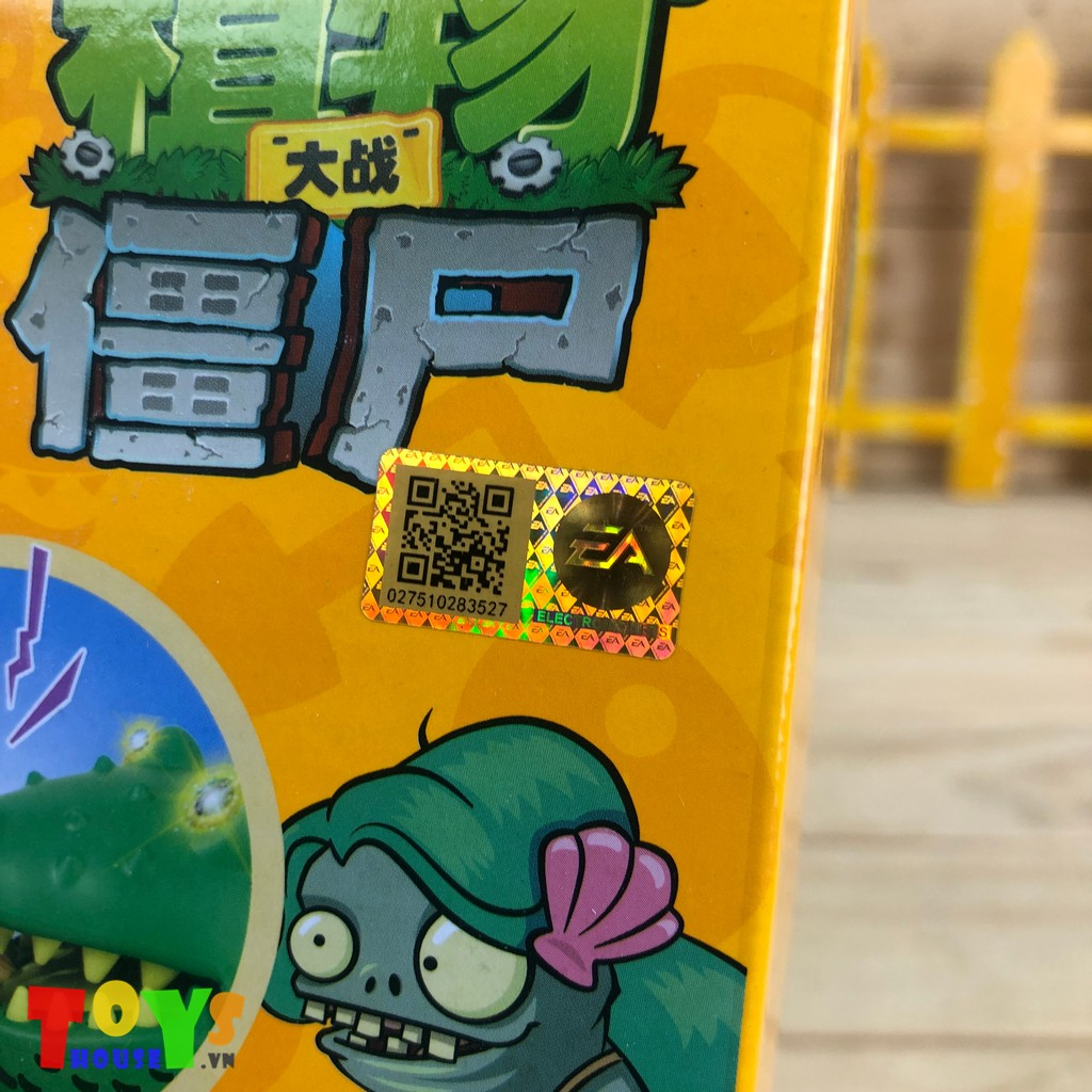 Đồ Chơi Khám Răng Cá Sấu Phiên Bản PvZ