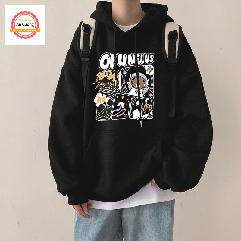 Áo khoác hoodie, áo hoodie nam nữ chất nỉ dày form rộng có mũ giá rẻ HOODIE30 - Thời trang An Cường