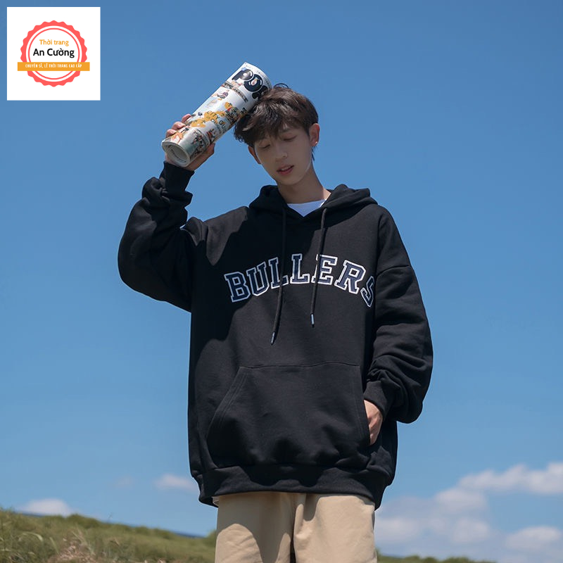 Áo khoác hoodie, áo hoodie nam nữ chất nỉ dày form rộng có mũ giá rẻ HOODIE31 - Thời trang An Cường