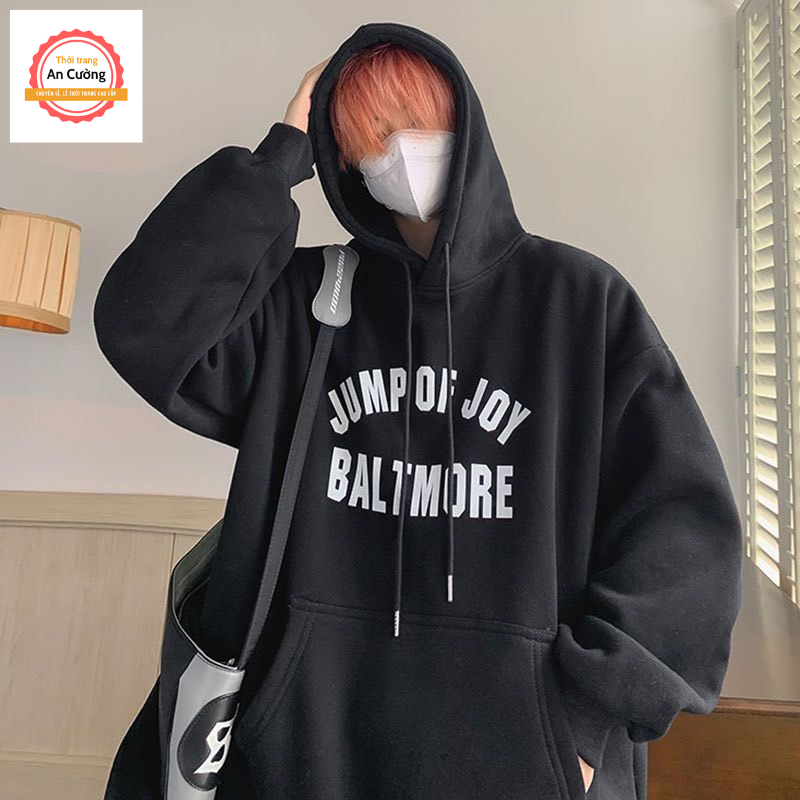 Áo khoác hoodie, áo hoodie nam nữ chất nỉ dày form rộng có mũ giá rẻ HOODIE30 - Thời trang An Cường