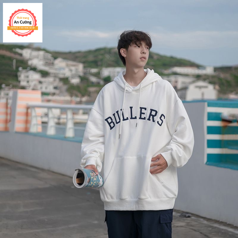 Áo khoác hoodie, áo hoodie nam nữ chất nỉ dày form rộng có mũ giá rẻ HOODIE31 - Thời trang An Cường