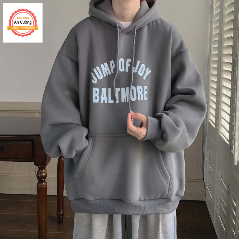 Áo khoác hoodie, áo hoodie nam nữ chất nỉ dày form rộng có mũ giá rẻ HOODIE30 - Thời trang An Cường