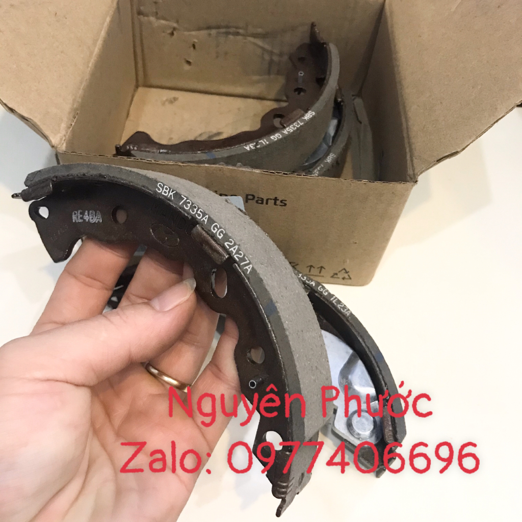 Guốc phanh sau / Má phanh sau guốc HYUNDAI GETZ 1.1 / I10 2008 - 2013/ Hàng xịn chính hãng / Giá 1 Bộ