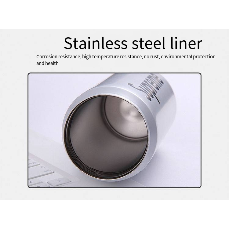 Bình Giữ Nhiệt 500ml iNox Hình Lon Nước Logo Nhiều Hãng