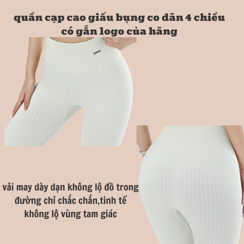 Bộ tập yoga sát nách chất vải gân co dãn 4 chiều thấm hút mồ hôi hàng Quảng Châu cao cấp