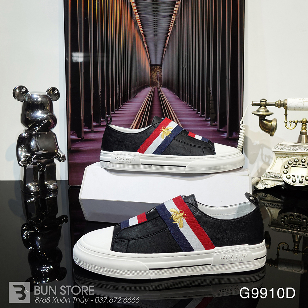 Giày da nam cao cấp Bun Store giày lười G9910D