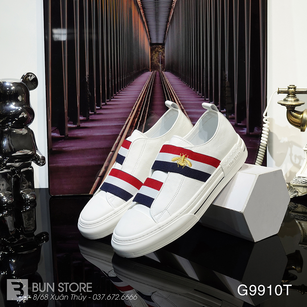 Giày da nam cao cấp Bun Store kiểu dáng giày lười G9910T