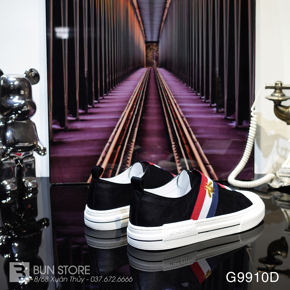 Giày da nam cao cấp Bun Store giày lười G9910D