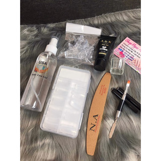Combo gel gôm dùng để đắp gel đầy đủ dụng cụ💅💅💅