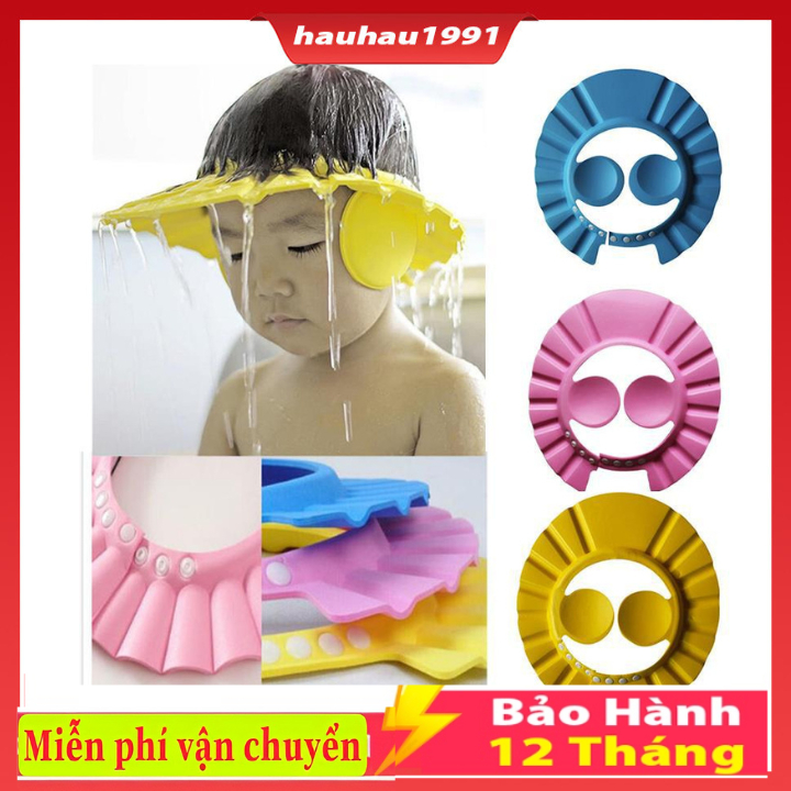 Mũ Gội Đầu Cho Bé, Nón Gội Đầu Cho Bé ,Tránh Nước vào Mắt cho bé