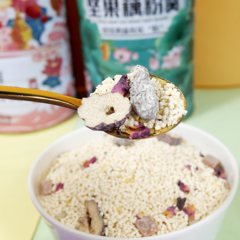 Bột Củ Sen lon 500g Dưỡng Nhan Ăn Kiêng, Giảm Cân GUYIFENG hộp 500gr