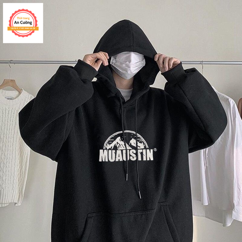 Áo khoác hoodie, áo hoodie nam nữ chất nỉ dày form rộng có mũ giá rẻ HOODIE39 - Thời trang An Cường