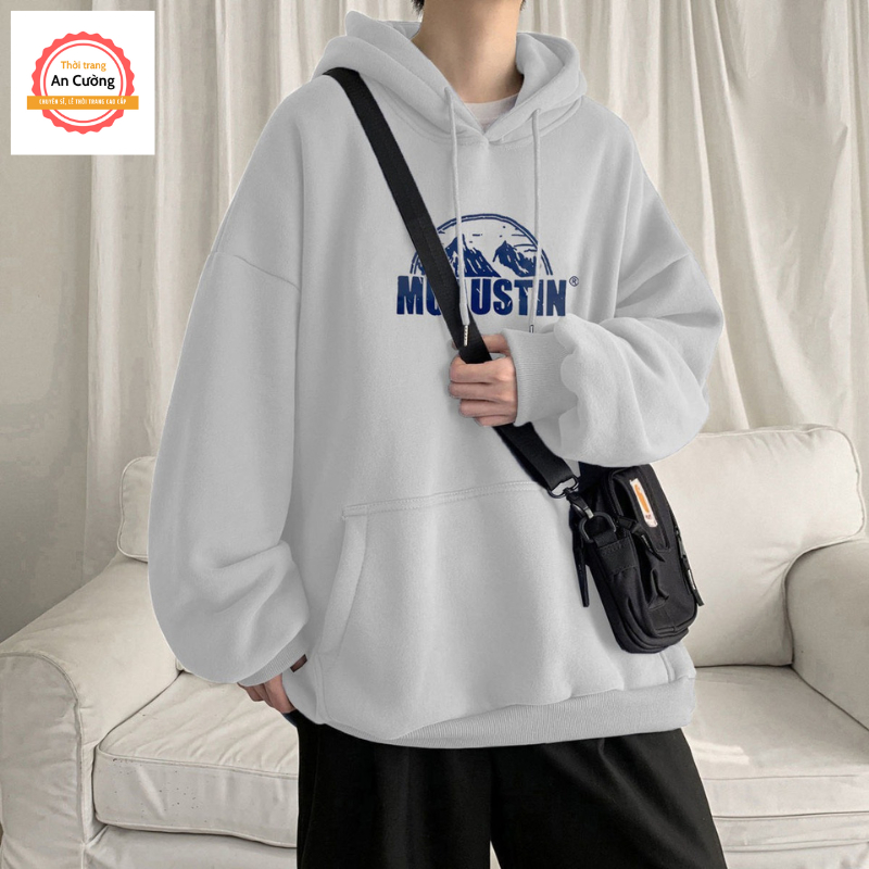 Áo khoác hoodie, áo hoodie nam nữ chất nỉ dày form rộng có mũ giá rẻ HOODIE39 - Thời trang An Cường