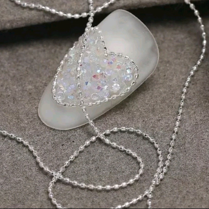 Dây Bi Nail Trang Trí , Đính Móng - 50cm