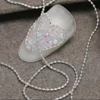 Dây bi nail trang trí , đính móng - 50cm