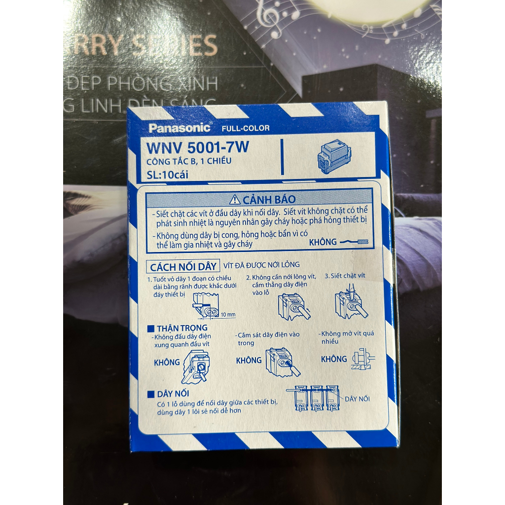 CÔNG TĂC PANASONIC Full  - CHÍNH HÃNG - WNV5001-7W