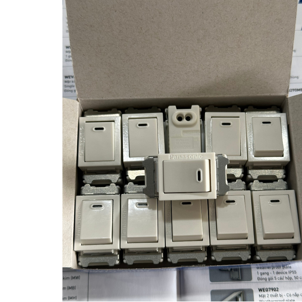 CÔNG TĂC PANASONIC Full  - CHÍNH HÃNG - WNV5001-7W