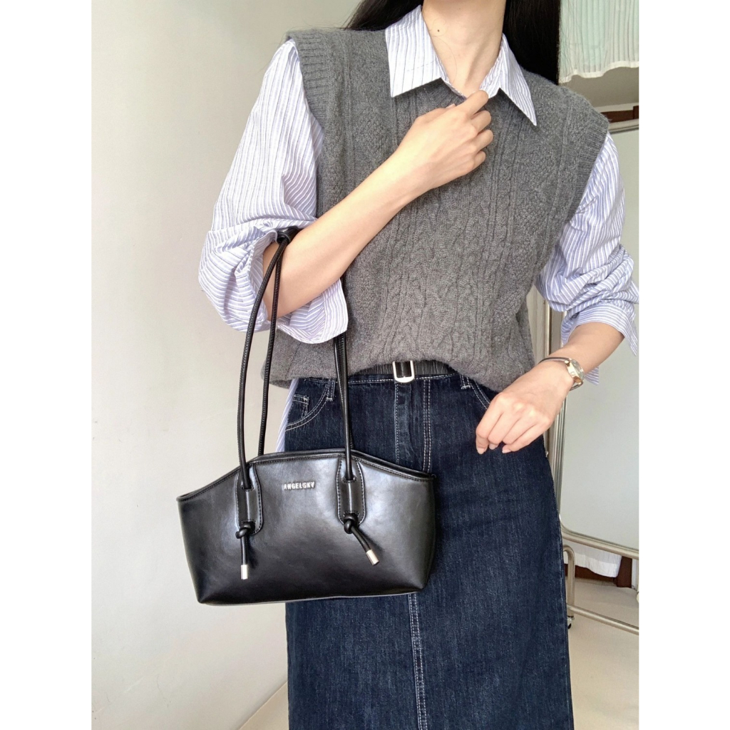 Áo gile nữ, set bộ đồ nữ, áo gile nữ, áo sơ mi và chân váy dáng dài thanh lịch phù hợp đi làm, đi chơi