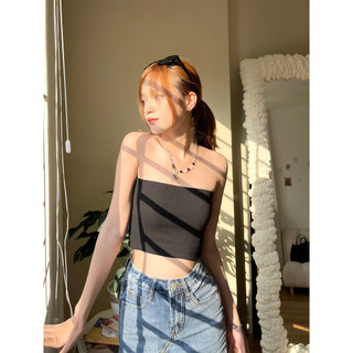 Áo ống nữ trơn olari chất thun gân co giãn 4 chiều - ol278