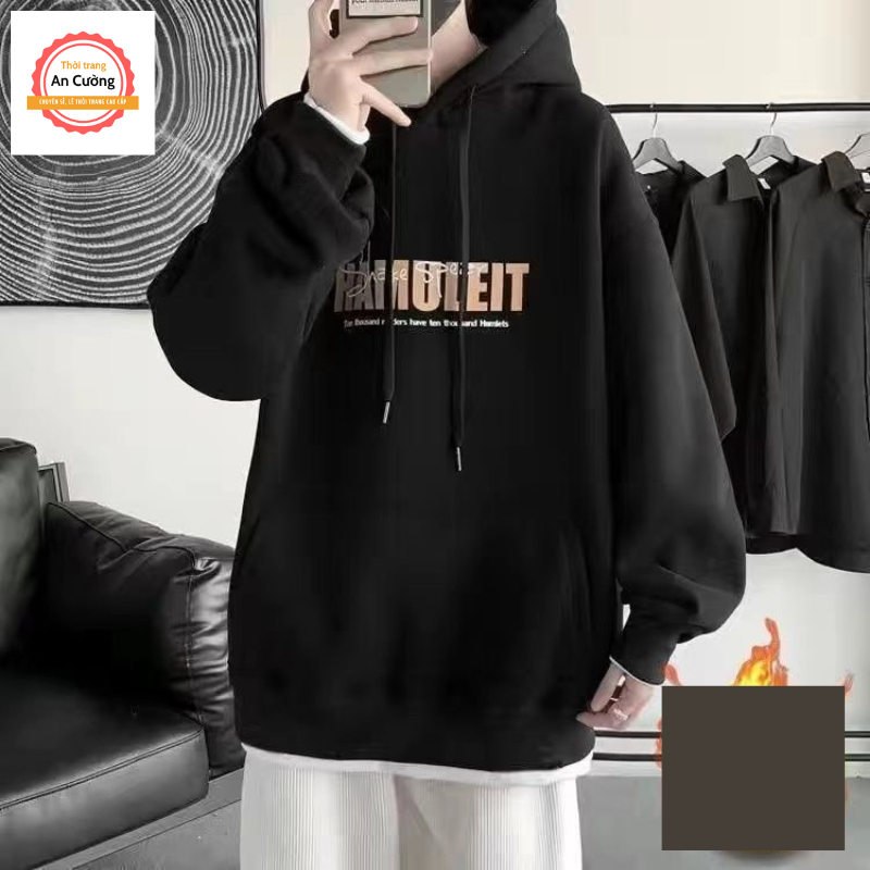 Áo khoác hoodie, áo hoodie nam nữ chất nỉ dày form rộng có mũ giá rẻ HOODIE40 - Thời trang An Cường