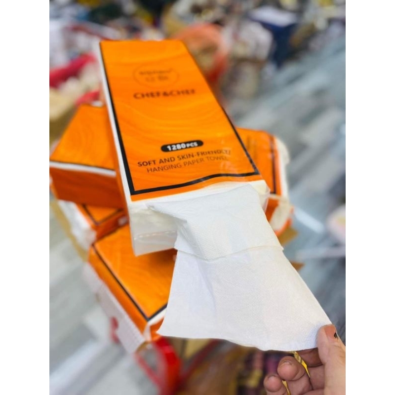 1 túi giấy vệ sinh rút treo tường