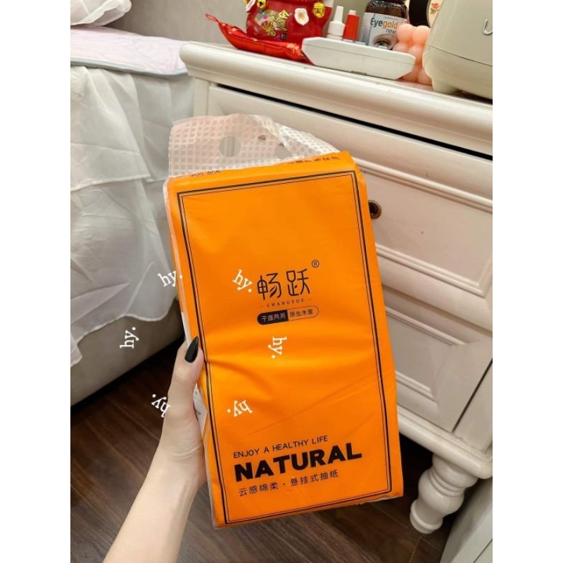 1 túi giấy vệ sinh rút treo tường