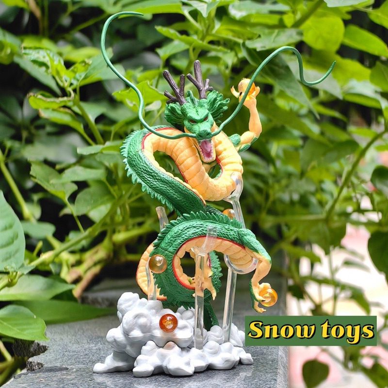Mô hình Dragon ball - Mô hình rồng Shenron Shenlong Rồng thần trái đất - Full box - Cao 18cm - 7 Bảy viên ngọc rồng