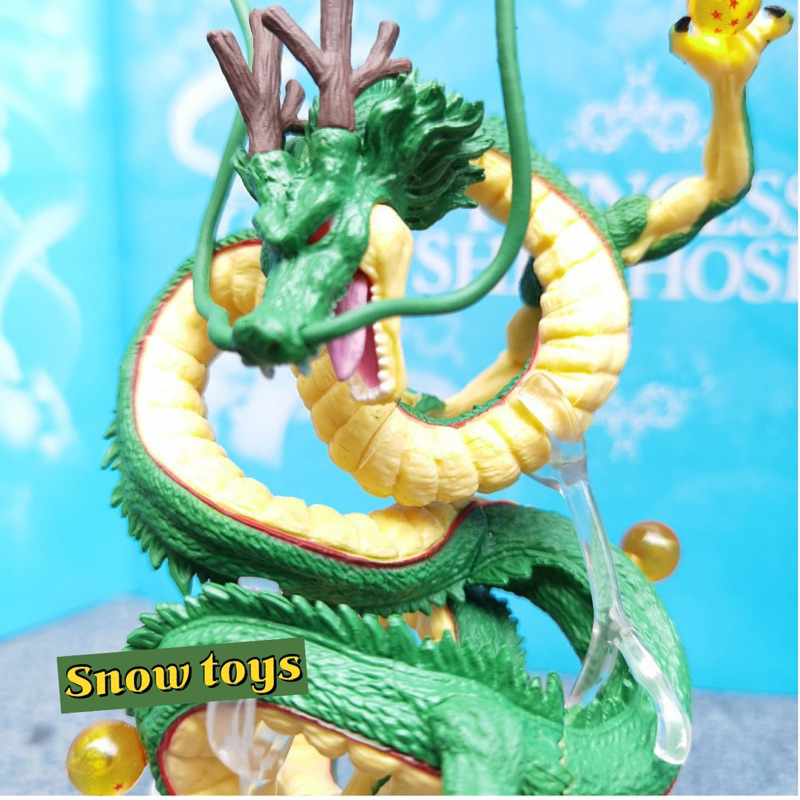 Mô hình Dragon ball - Mô hình rồng Shenron Shenlong Rồng thần trái đất - Full box - Cao 18cm - 7 Bảy viên ngọc rồng