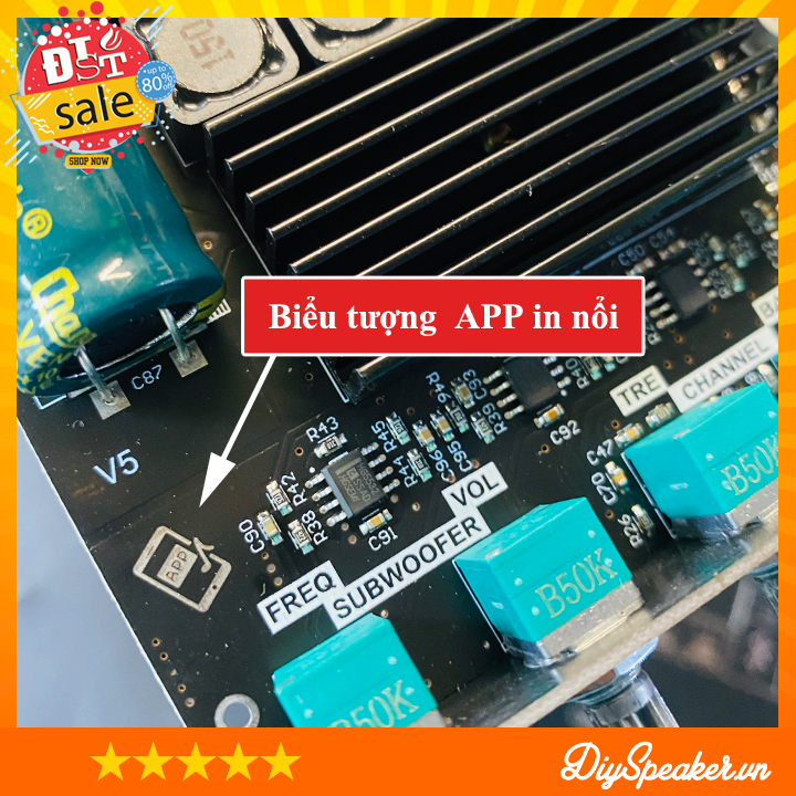 Mạch âm thanh ZK-TB21 Bluetooth 2.1 50w*50w+100w