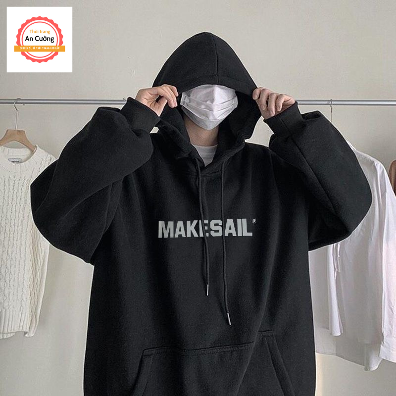 Áo khoác hoodie, áo hoodie nam nữ chất nỉ dày form rộng có mũ giá rẻ HOODIE41 - Thời trang An Cường