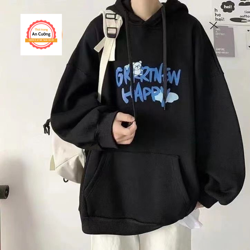 Áo khoác hoodie, áo hoodie nam nữ chất nỉ dày form rộng có mũ giá rẻ HOODIE41 - Thời trang An Cường