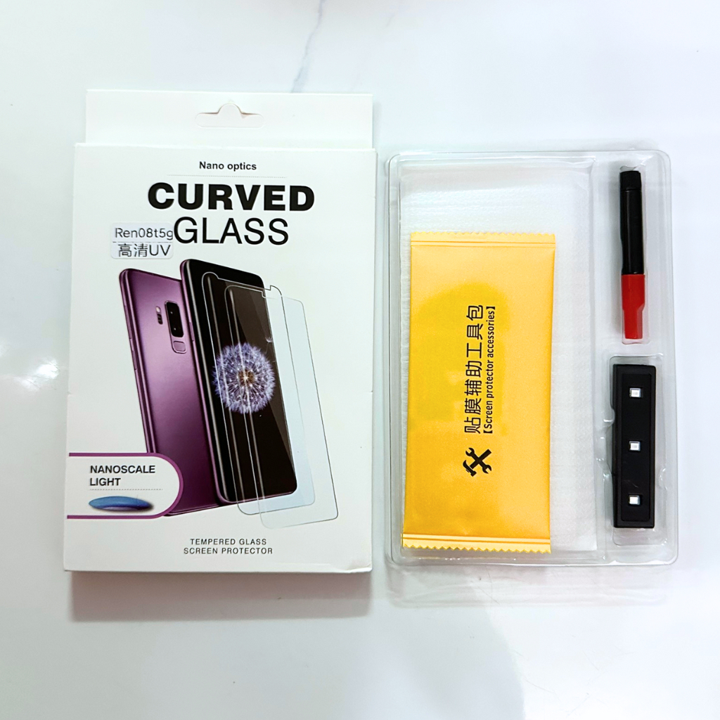 Cường lực Oppo Reno 10 Pro 5g Find X5 Pro 5G Reno 6 Pro Reno 8T 5g màn cong - Dán keo UV cao cấp