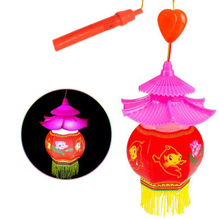 Đèn lồng trung thu cho bé, lồng đèn mái đình truyền thống